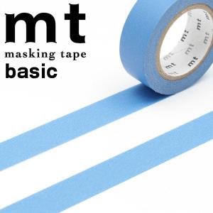 mt（エムティー） マスキングテープ カモ井加工紙 mt1P basic 1巻 無地