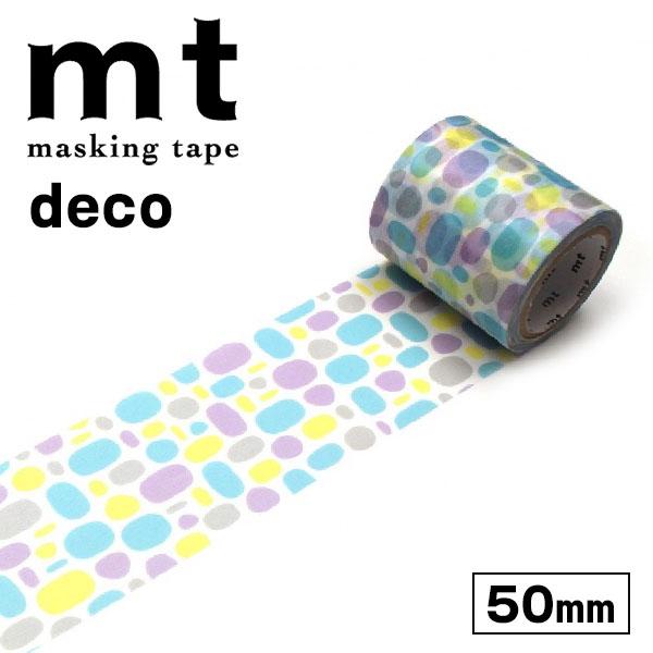 マスキングテープ mt カモ井加工紙 mt1P deco 幅広 1巻 テープ プール・ブルー MT5...