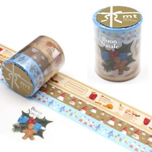 mt（エムティー） マスキングテープ カモ井加工紙 クリスマス mt