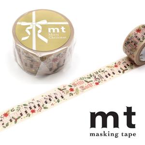 マスキングテープ mt カモ井加工紙 クリスマス クリスマス楽譜