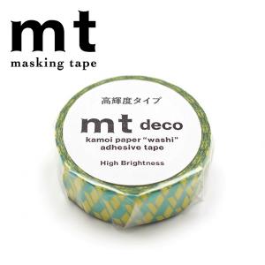 マスキングテープ mt カモ井加工紙 mt fab 両面印刷 ブロックチェック