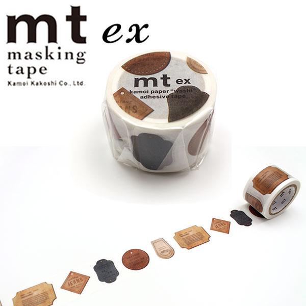 マスキングテープ mt ex カモ井加工紙 レザータグ MTEX1P214 30mm×7m