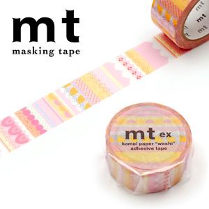 マスキングテープ mt カモ井加工紙 mt ex ケーキグラフィック MTEX1P231 幅18mm×長さ7m