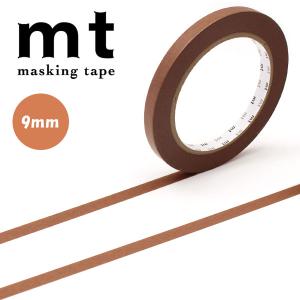 マスキングテープ mt カモ井加工紙 large core 和紙 チョコレート 強