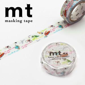 mt（エムティー） マスキングテープ カモ井加工紙 mt ex 1巻 いちご