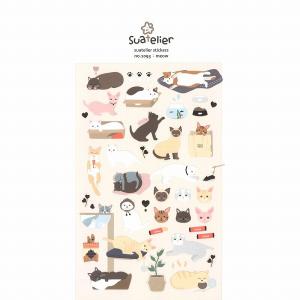 シール ステッカー S&C 韓国 Suatelier スワテリエ oh party day! 動物