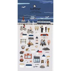 シール ステッカー S&C 韓国 Suatelier ocean village 1100
