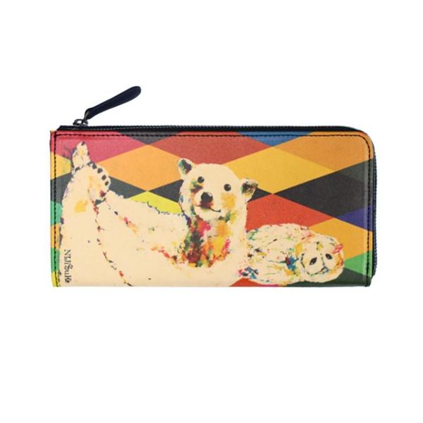 【2月末発送分の予約受付開始】 財布 レディース 長財布 レディース 長財布 メンズ 本革 しろくま...