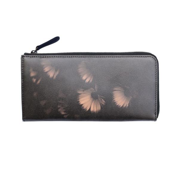 【2月末発送分の予約受付開始】 財布 レディース 長財布 レディース 本革 柄 花 マーガレット 幸...