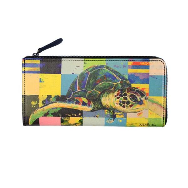 【2月末発送分の予約受付開始】 財布 レディース 長財布 レディース 長財布 メンズ 本革 ウミガメ...
