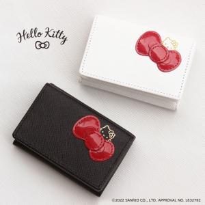 三つ折り財布 コンパクト財布 キキ＆ララ リトルツインスターズ 本革