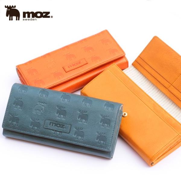 【当店mozのお財布を作る本店です】 モズ 財布 長財布 Elk エルク moz グッズ レディース...