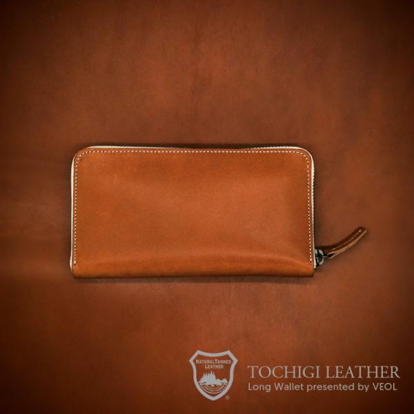 栃木レザーを愉しむ長財布 メンズ 本革 牛革 財布 ロングウォレット レディース 栃木レザー 革財布...