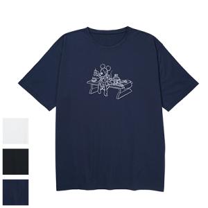 Porter Classic(ポータークラシック) DISNEY MICKEY MOUSE / PORTER CLASSIC OHARIKO COLLECTION T-SHIRT ディズニーミッキーマウス ポータークラシックお針子コ