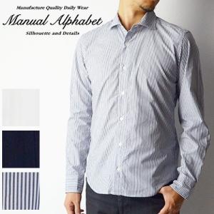 マニュアルアルファベット Manual Alphabet タイプライターカッタウェイシャツ 60/1...