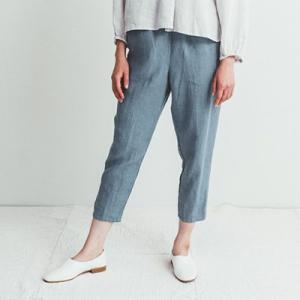 fog linen work フォグリネンワーク   ROBIN PANTS BLUETTE ロビン　パンツ　ブルーエット LWA191-2426｜wrhomme