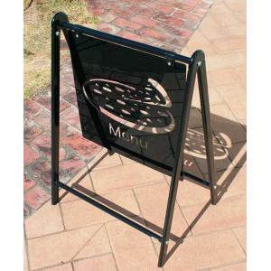 【データ入稿】おしゃれ看板 スタンド看板 屋外用看板 店舗看板 B-445 シルエットサイン