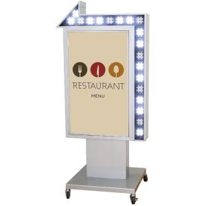 サインキングダム 関東限定送料無料 LED照明付き看板 LED矢印電 サインキングダム 関東限定送料無料 LED照明付き看板 LED矢印電