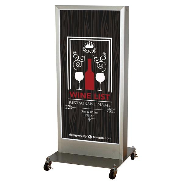 電飾看板 電飾スタンド看板 内照式看板 店舗用看板 電飾スタンドサイン スタンド看板 屋外用 RA-...