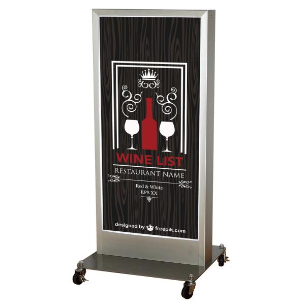 電飾看板 電飾スタンド看板 内照式看板 店舗用看板 電飾スタンドサイン スタンド看板 屋外用 RA-...