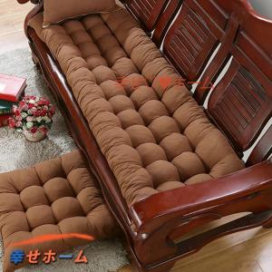 可愛い フロアクッション 厚め おしゃれ おうち時間 コーヒー 低反発 通勤通学 滑り止め フローリング  長ざぶとん 55*170cm 綿