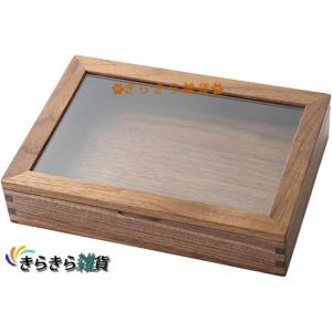 木製アクセサリーケース 木製ジュエリー収納ボックス無垢材透明ブレスレットディスプレイボックスデスクトップジュエリーディスプレイボックス :｜wrsmstore4