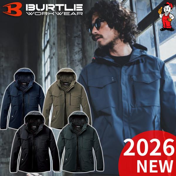 バートル 3270 フーディジャケット 2026-27AW 新作 防水 防風 撥水 耐水圧10000...