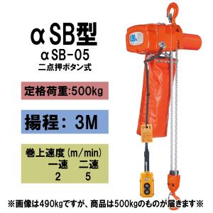 象印 【直送品】象印チェンブロック αS型 αS-05 揚程3M 単相100V用(定 