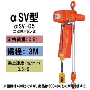 象印 【直送品】象印チェンブロック αS型 αS-05 揚程6M 単相100V
