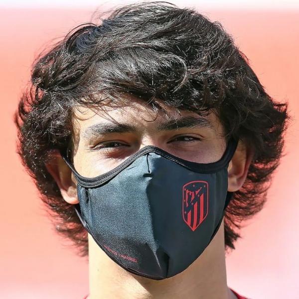 アトレティコ マドリード フェイスカバー ブラック オフィシャルグッズ ファッションマスク メンズ ...
