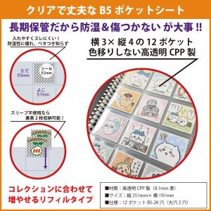 52mmシール 対応 B5 ファイル (60枚...の詳細画像4