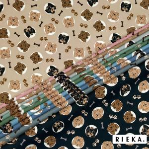 Peepヨークシャテリア 国産オックス/ブロード/シーチング/ダブルガーゼ/ローン/11号帆布 RIEKA