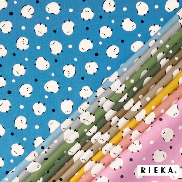 シマエナガ 国産オックス/ブロード/シーチング/ダブルガーゼ/ローン/11号帆布 RIEKA