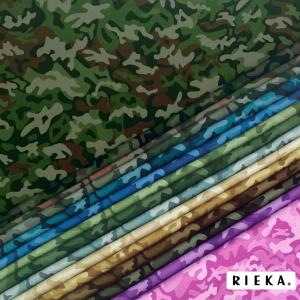 camouflage paitinting 国産オックス/ブロード/シーチング/ダブルガーゼ/ローン/11号帆布 RIEKA