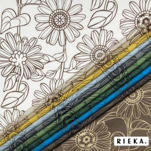 ひまわり日和 国産オックス/ブロード/シーチング/ダブルガーゼ/ローン/11号帆布 RIEKA