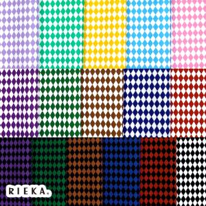 ハーリキンチェックmicro 国産オックス/ブロード/シーチング/ダブルガーゼ/ローン/11号帆布 RIEKA
