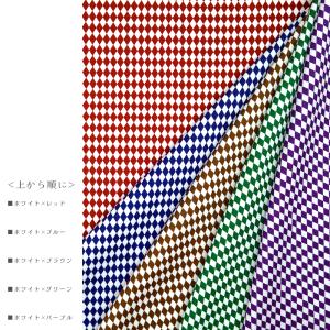 ハーリキンチェックmicro 国産オックス/ブ...の詳細画像4