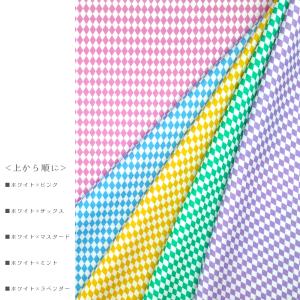 ハーリキンチェックmicro 国産オックス/ブ...の詳細画像5