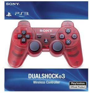 【在庫あり★新品】PS3周辺機器 ワイヤレスコントローラ (DUALSHOCK3) Crimson Red クリムゾンレッド 海外北米版｜wsm-store