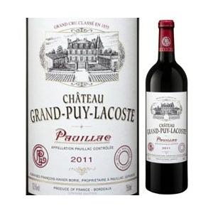 赤ワイン シャトー・グラン・ピュイ・ラコスト 2011年 フランス ボルドー フルボディ 750ml...