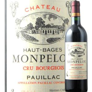 ワイン 赤ワイン シャトー・オー・バージュ・モンペル 2002年 フランス ボルドー フルボディ 750ml｜wsommelier