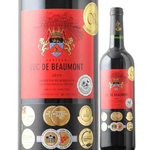 ワイン 赤ワイン シャトー・リュック・ド・ボーモン 2019年 フランス ボルドー フルボディ 75...