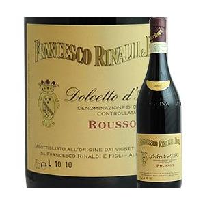赤ワイン ドルチェット・ダルバ・ルソット フランチェスコ・リナルディ 2009年 イタリア ピエモンテ フルボディ 750ml｜wsommelier