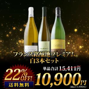 ワイン ワインセット 白ワイン フランス銘醸地プレミアム白3本セット 送料無料 SALE「18」｜ワインショップソムリエ