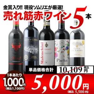 ワイン ワインセット 赤ワイン 金賞入り 現役ソムリエの売れ筋赤ワイン5本セット 第26弾 「11/14更新」｜wsommelier