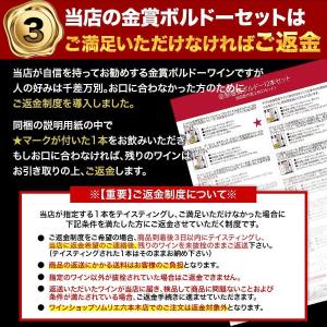 ワイン ワインセット 赤ワイン 全部金賞ボルド...の詳細画像5