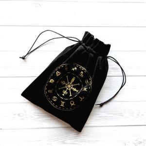 タロットポーチ 2色セット バッグ タロットカ...の詳細画像1