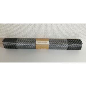 テーブルランナー ロマネ 30×150cm ブ...の詳細画像3