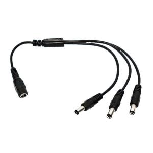 防犯カメラの電源用の分配ケーブル　WTW-CA3W