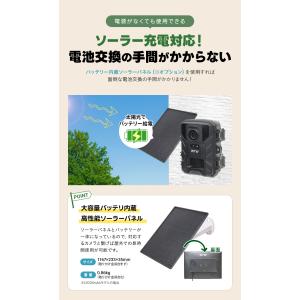 防犯カメラ トレイルカメラ 小型カメラ 静止画...の詳細画像4